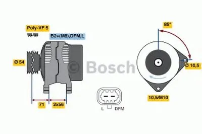 Генератор BOSCH купить