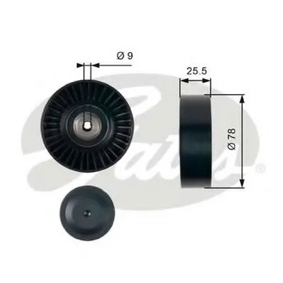 Паразитный / ведущий ролик, поликлиновой ремень DriveAlign® GATES купить