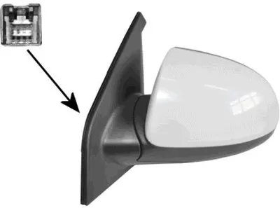 Наружное зеркало VAN WEZEL купить