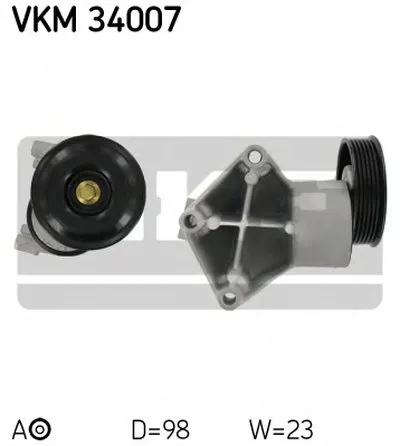 Натяжной ролик, поликлиновой  ремень SKF купить