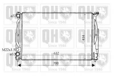 Радиатор, охлаждение двигателя QUINTON HAZELL купить