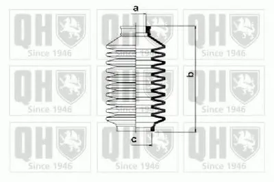 Комплект пылника, рулевое управление QUINTON HAZELL купить