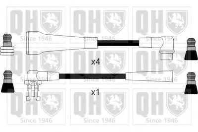 Комплект проводов зажигания CI QUINTON HAZELL купить