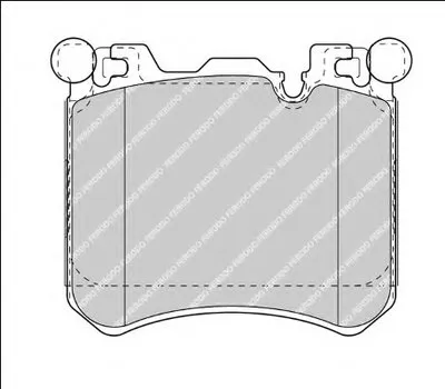 Комплект тормозных колодок, дисковый тормоз PREMIER FERODO купить