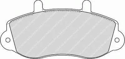 Комплект тормозных колодок, дисковый тормоз PREMIER FERODO купить