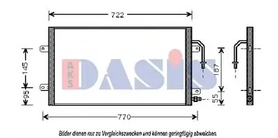 Конденсатор, кондиционер AKS DASIS купить