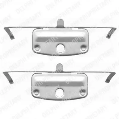 Комплектующие, колодки дискового тормоза DELPHI купить