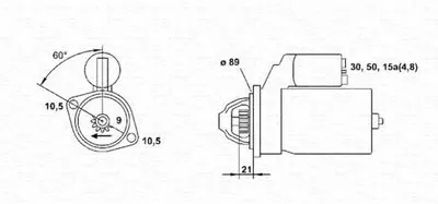 Стартер MAGNETI MARELLI купить