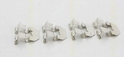 Комплектующие, колодки дискового тормоза TRISCAN купить