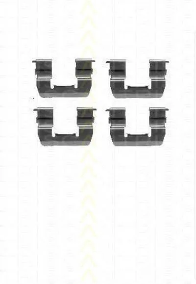 Комплектующие, колодки дискового тормоза TRISCAN купить