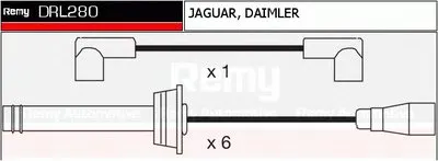 Комплект проводов зажигания Brand New REMY (Multiline) DELCO REMY купить