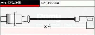 Комплект проводов зажигания Brand New REMY (Multiline) DELCO REMY купить