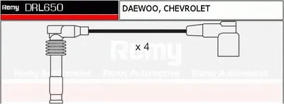 Комплект проводов зажигания Brand New REMY (Multiline) DELCO REMY купить