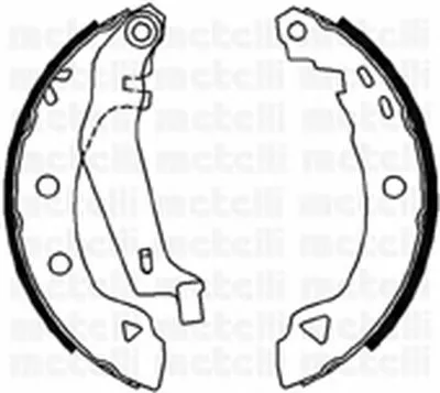 Комплект тормозных колодок METELLI купить