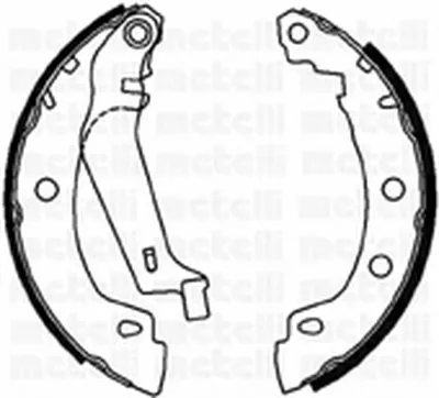 Комплект тормозных колодок METELLI купить