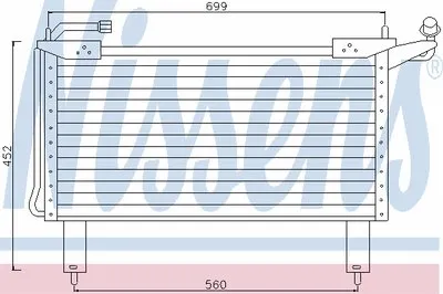 Конденсатор, кондиционер NISSENS купить