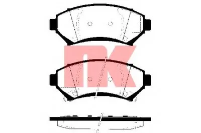 Комплект тормозных колодок, дисковый тормоз NK купить