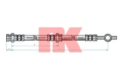 Тормозной шланг NK купить