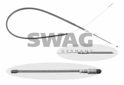 Трос, стояночная тормозная система SWAG купить