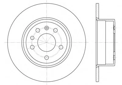Тормозной диск REMSA купить