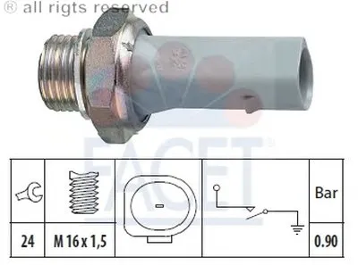 Выключатель с гидропроводом FACET купить