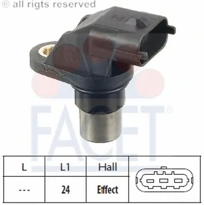 Датчик частоты вращения, управление двигателем; Датчик, положение распределительного вала FACET купить