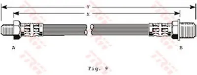 Тормозной шланг TRW купить