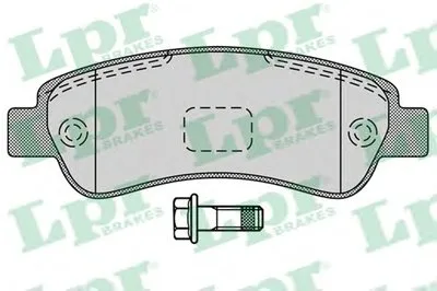 Комплект тормозных колодок, дисковый тормоз LPR купить