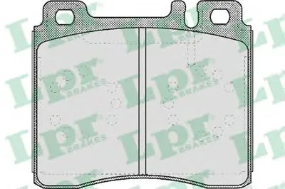 Комплект тормозных колодок, дисковый тормоз LPR купить