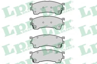 Комплект тормозных колодок, дисковый тормоз LPR купить
