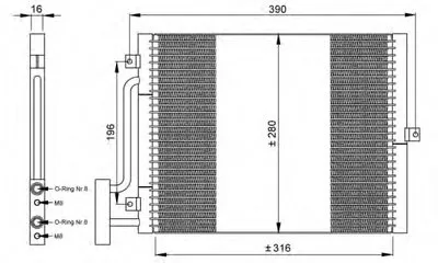 Конденсатор, кондиционер NRF купить
