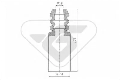 Пылезащитный комплект, амортизатор HUTCHINSON купить
