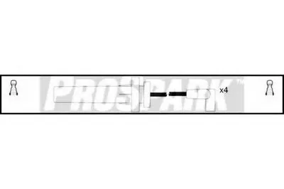 Комплект проводов зажигания ProSpark STANDARD купить