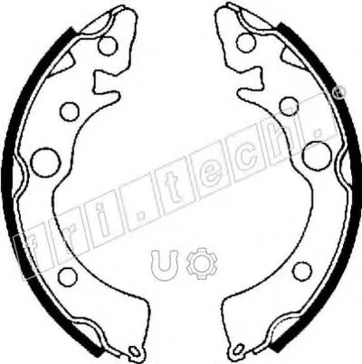 Комплект тормозных колодок fri.tech. купить