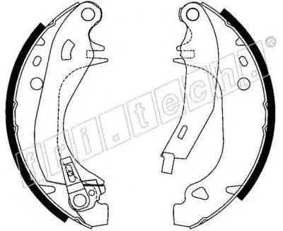 Комплект тормозных колодок fri.tech. купить