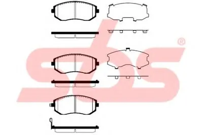 Комплект тормозных колодок, дисковый тормоз sbs купить