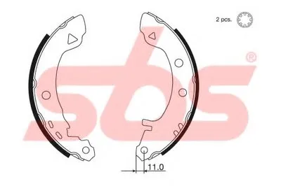 Комплект тормозных колодок sbs купить