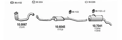 Система выпуска ОГ ASSO купить