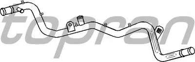 Трубка охлаждающей жидкости TOPRAN купить