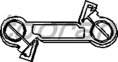 Шток вилки переключения передач TOPRAN купить