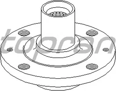 ? колесн. ступицы = TOPRAN купить