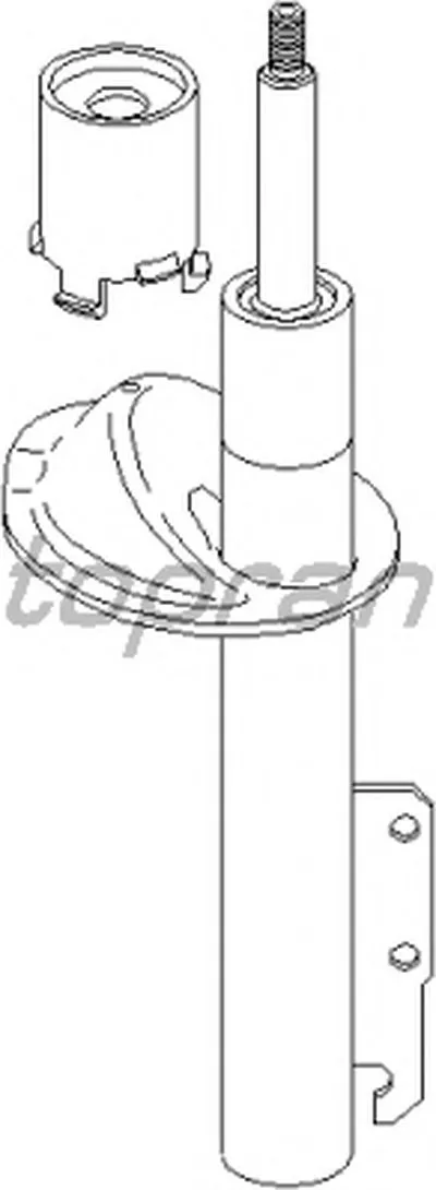 Амортизатор TOPRAN купить