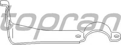 Кронштейн, подвеска стабилизато TOPRAN купить