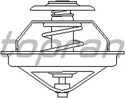 Термостат, охлаждающая жидкость TOPRAN купить