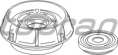 Опора стойки амортизатора TOPRAN купить
