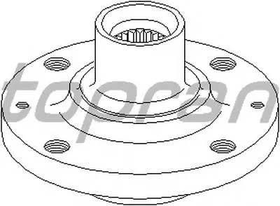 ? колесн. ступицы = TOPRAN купить