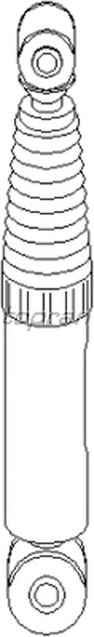 Амортизатор TOPRAN купить