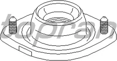 Опора стойки амортизатора TOPRAN купить