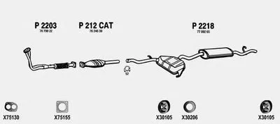 Система выпуска ОГ FENNO купить