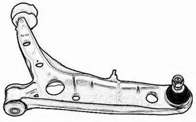 Рычаг независимой подвески колеса, подвеска колеса ASHUKI купить
